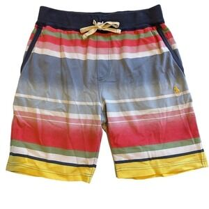 Polo Ralph Lauren Sunset Stripped Mesh Shorts Mens XS